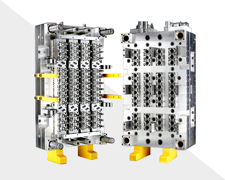 48腔针阀式热流道瓶坯模具