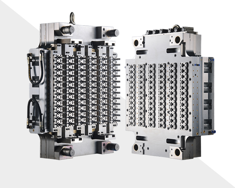 72腔针阀式热流道瓶坯模具